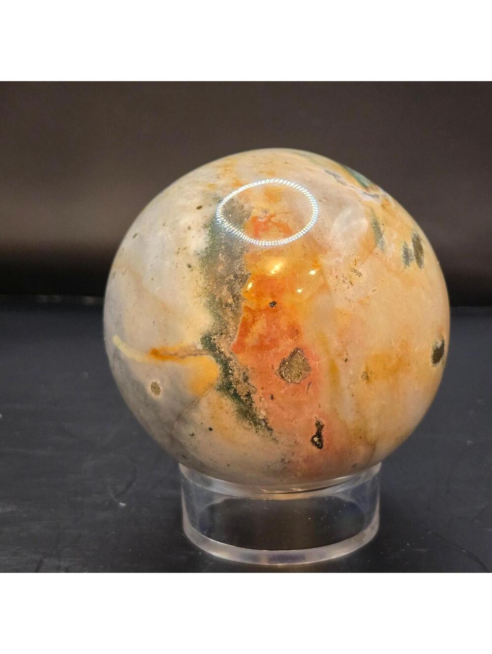 55. Ocean Jasper Sphere